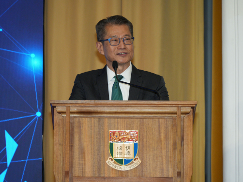 The Hon. Paul Chan Mo-po, Financial Secretary of the Government of HKSAR